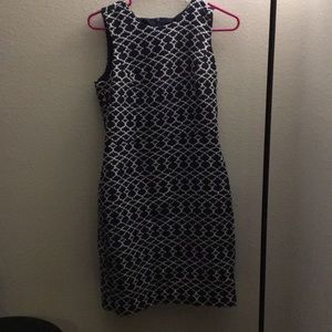 Banana Republic blue and white dress
